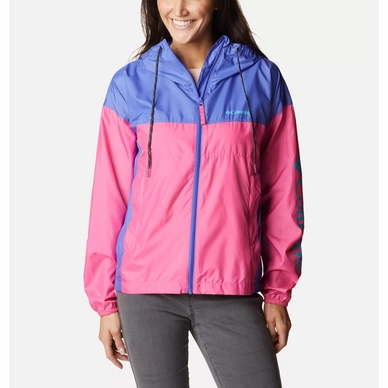 Jacke Columbia Flash Challenger Novelty Windbreaker Women Wild Geranium