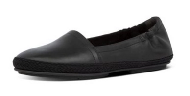 FitFlop Women Siren Leather Espadrilles Leather All Black
