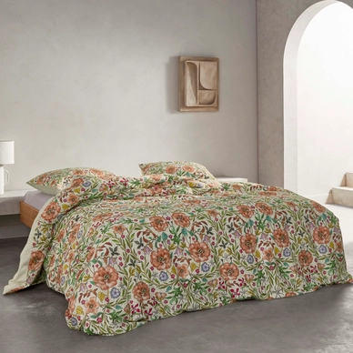 Dekbedovertrek Essenza Celeste Pure White Satijn