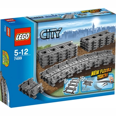 Trein Rails Lego City Flexibel