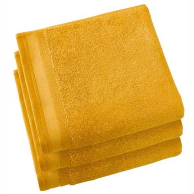 Serviette de Toilette De Witte Lietaer Contessa Golden Yellow (Lot de 3)