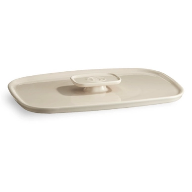 Deckel Emile Henry Auflaufform Cream 30,5 x 22,5 cm