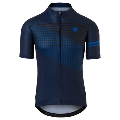 Maillot de Cyclisme AGU Men Striped Essential Deep Blue