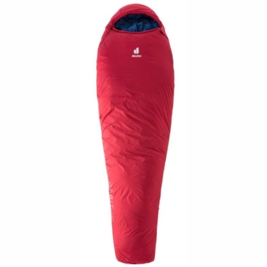 Schlafsack deuter Orbit -5G L Zip Right Cranberry Steel