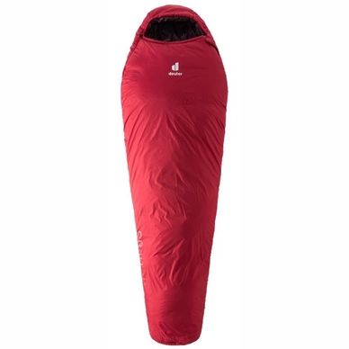 Sac de Couchage deuter Orbit 5G L Zip Left Cranberry Steel