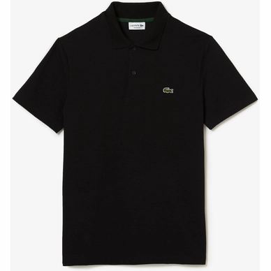 Polo Shirt Lacoste Men DH0783 Regular Fit Stretch Black | Outdoorsupply ...