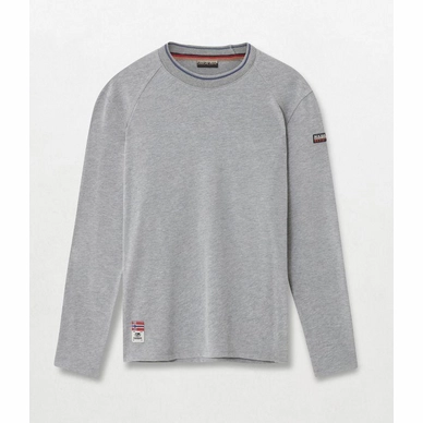 Longsleeve Napapijri Sardara LS Med Grey Mel Herren
