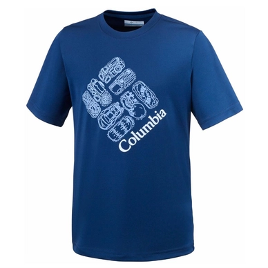 T-Shirt Columbia Hike S'More Tee Carbon Kinder
