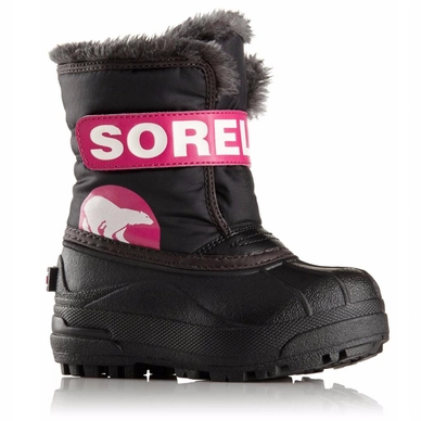 Sorel Toddler Snow Commander Black / Haute Pink
