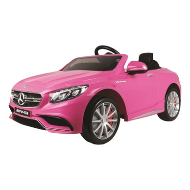 Accuvoertuig Mercedes S63 Roze