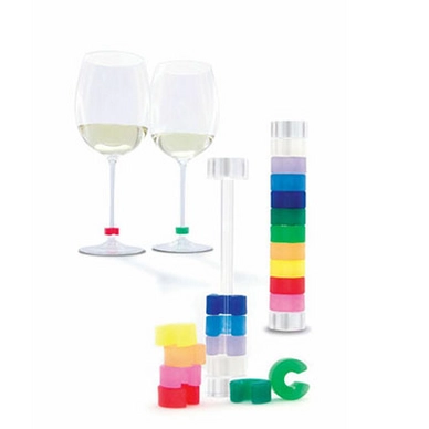Wine Glass Marker Pulltex Identity (10 pc)