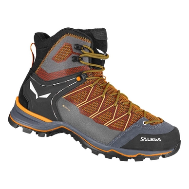 Chaussures de Randonnée Salewa Homme Mountain Trainer Lite Mid Gore-Tex Black Out Carrot