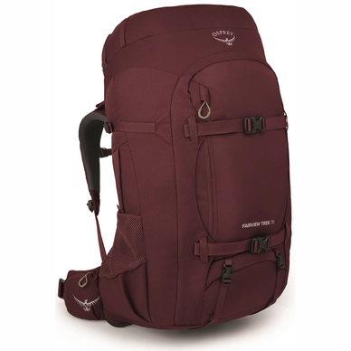 Backpack Osprey Women Fairview Trek 70 Zircon Red Outdoorsupply