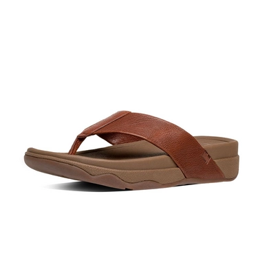 FitFlop Surfer Leather Men Fox Brown