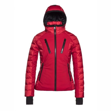 Ski Jacket Goldbergh Women Fosfor Ruby Red