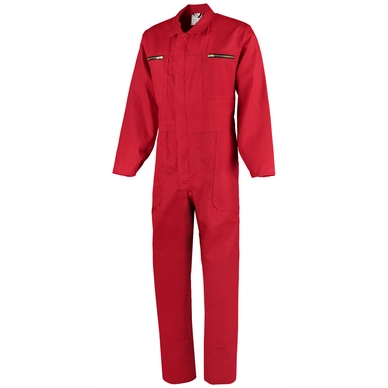Werkoverall Ballyclare Unisex Basics Coverall Glasgow Red