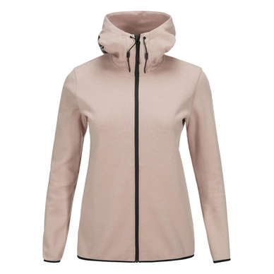 Sweatjacke Peak Performance Tech Zipped Hooded Softer Pink Damen