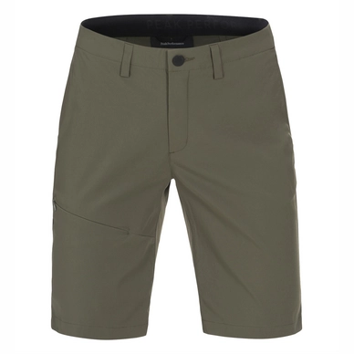 Korte broek Peak Performance Women Treck Long Shorts Terrain Green