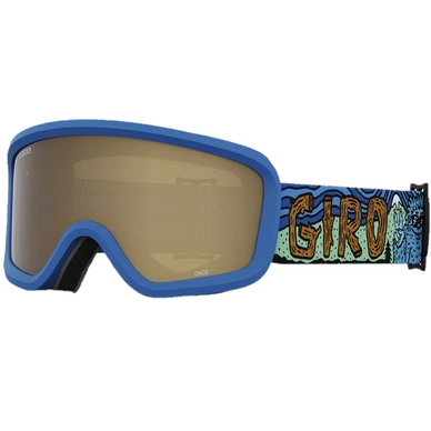Masque de Ski Giro Junior Chico 2.0 Blue Shreddy Yeti Amber Rose