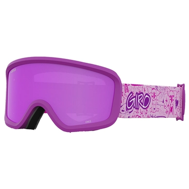Skibril Giro Junior Chico 2.0 Purple Koala Amber Pink