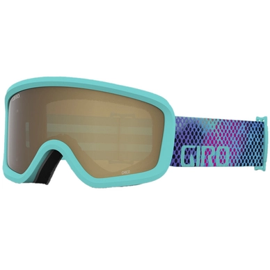 Skibril Giro Junior Chico 2.0 Screaming Teal Chroma Dot Amber Rose