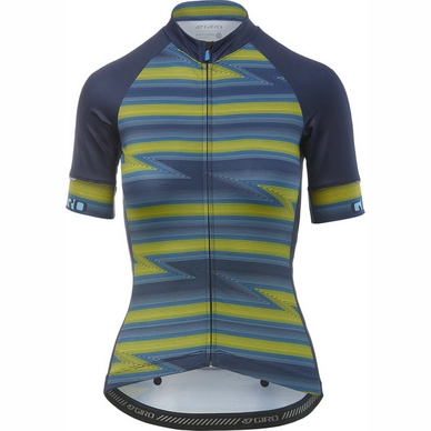 Fietsshirt Giro Women Chrono Expert Midnight Blue Heatwave