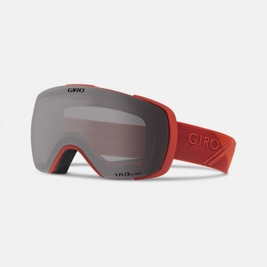 Skibril Giro Contact Red Sport Tech Vivid Onyx /Vivid Infrared