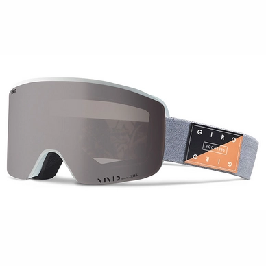 Skibril Giro Axis Grey Piste Out Vivid Onyx /Vivid Infrared
