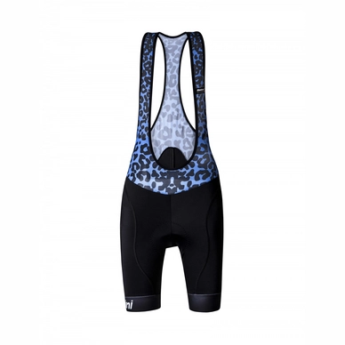 Fietsbroek Santini Gold Aero Bib-Shorts Gil Pad Blue