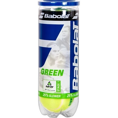 Balle de tennis Babolat Green x3 Yellow
