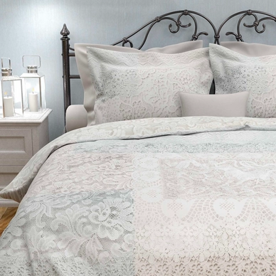 Dekbedovertrek Heckett & Lane Pure Cotton Alix Fragrant Natural Katoen