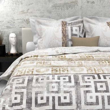Dekbedovertrek Heckett & Lane Pure Cotton Lambert Toated Natural Katoen