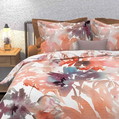 Dekbedovertrek Heckett & Lane Pure Cotton Tandy Apricot Rose Katoen