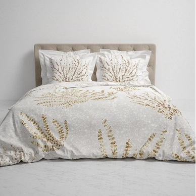 Dekbedovertrek Heckett Lane Kady Shimmer Gold Twill Katoen