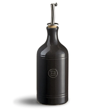 Olie/azijnfles Emile Henry Fusain 0.45 liter