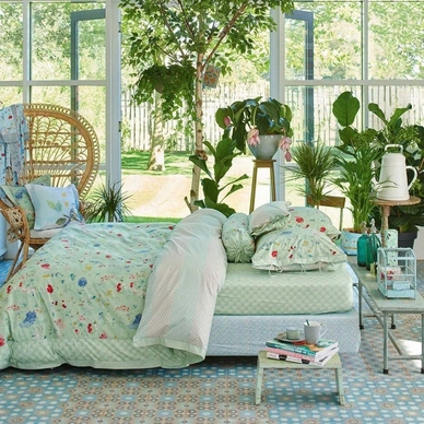 Dekbedovertrek Pip Studio Hummingbirds Blauw Percal