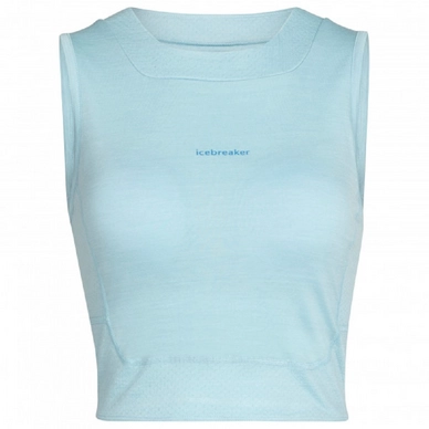 Sport BH Icebreaker Women ZoneKnit Cropped Bra-Tank Haze