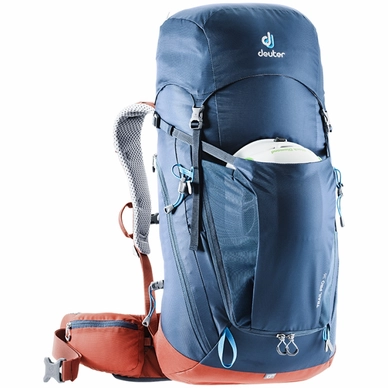 Backpack Deuter Trail Pro 36 Midnight Lava Blau