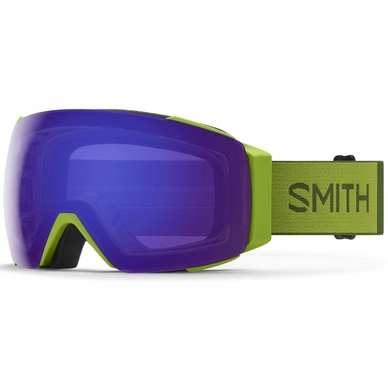 Skibrille Smith AS IO Mag Chromapop Everyday Violet Mirror Unisex Algae Olive 22