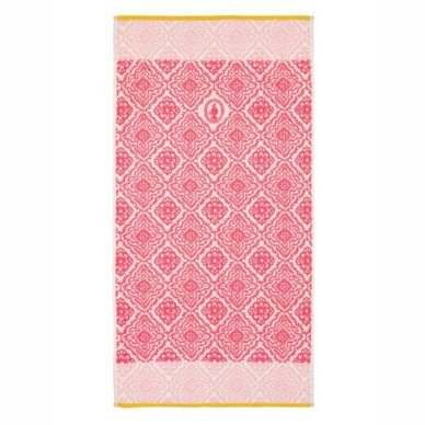 Handtuch Handdoek PiP Studio Jacquard Check Dark Pink
