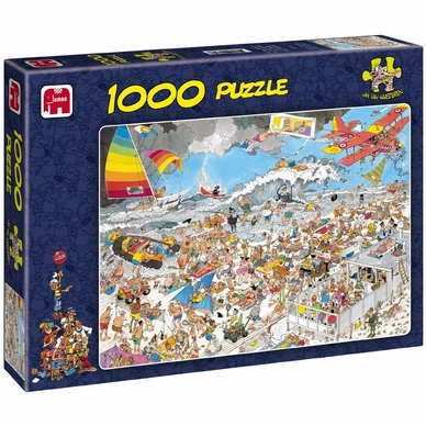 Puzzel Jumbo Op Het Strand (1000 Stukjes)
