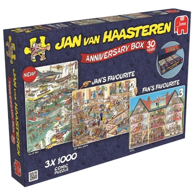 Puzzel Jumbo Anniversary (3 x 1000 Stukjes)