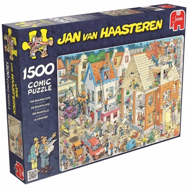 Puzzel Jumbo Building Site (1500 Stukjes)
