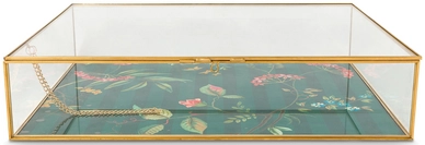 Voorraaddoos Pip Studio Glass Varnished Bottom Gold XL 42 x 33 x 9 cm