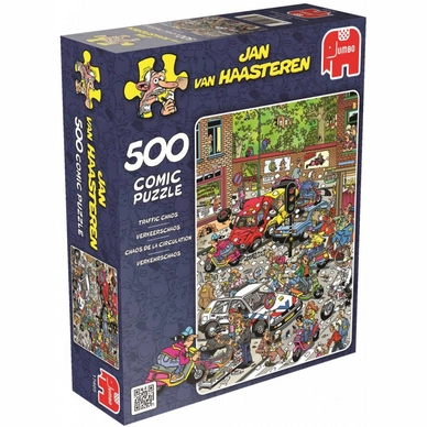 Puzzel Jumbo Chaos (500 Stukjes)