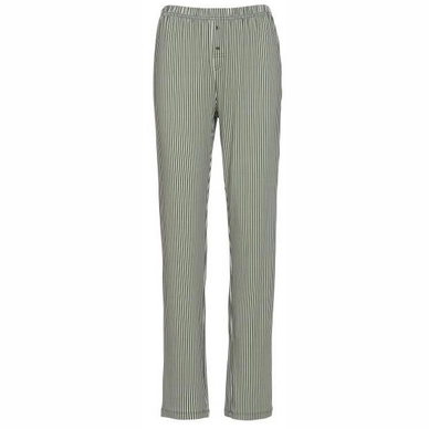 Trousers Essenza Lindsey Striped Long Laurel Green