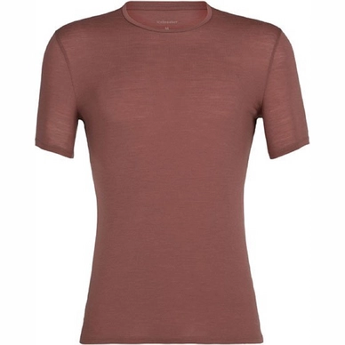 Unterhemd Icebreaker Anatomica SS Crewe Grape Herren
