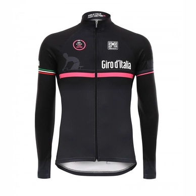 Fietsshirt Santini Giro d'Italia Maglia Nera Replica Long Sleeve Jersey 2016