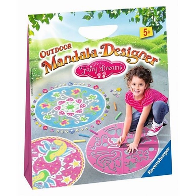 Knutselset Ravensburger Mandala Outdoor Designer Fairy Dreams