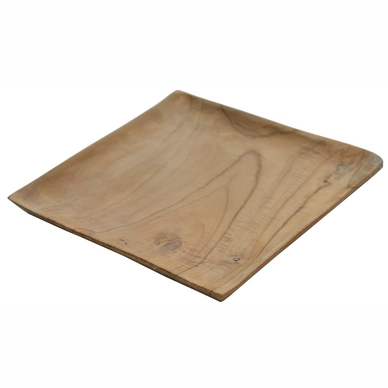 Servierbrett Max&Luuk Tess Teak 25 x 25 x 3 cm